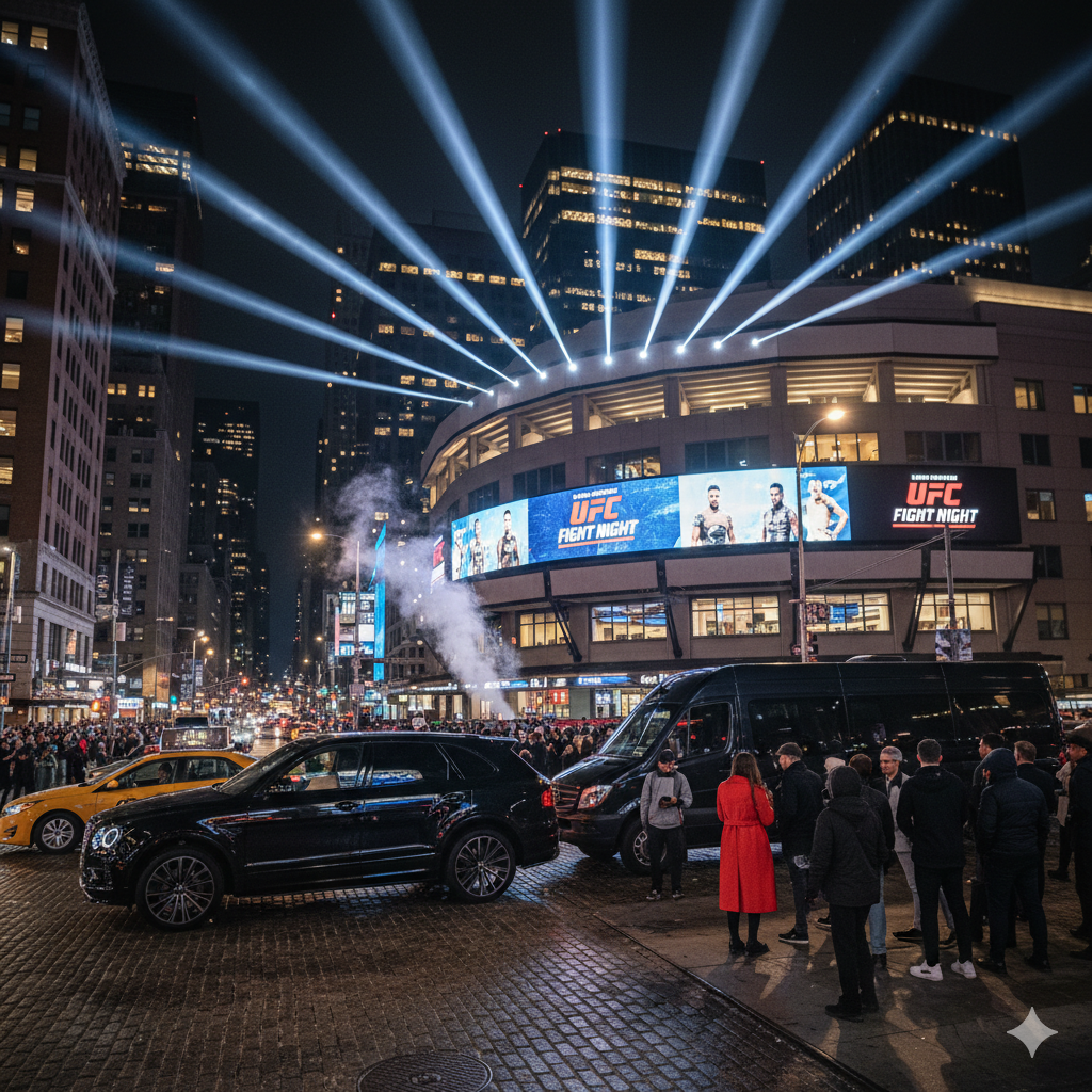 How to Book a Private Car to Madison Square Garden UFC New York