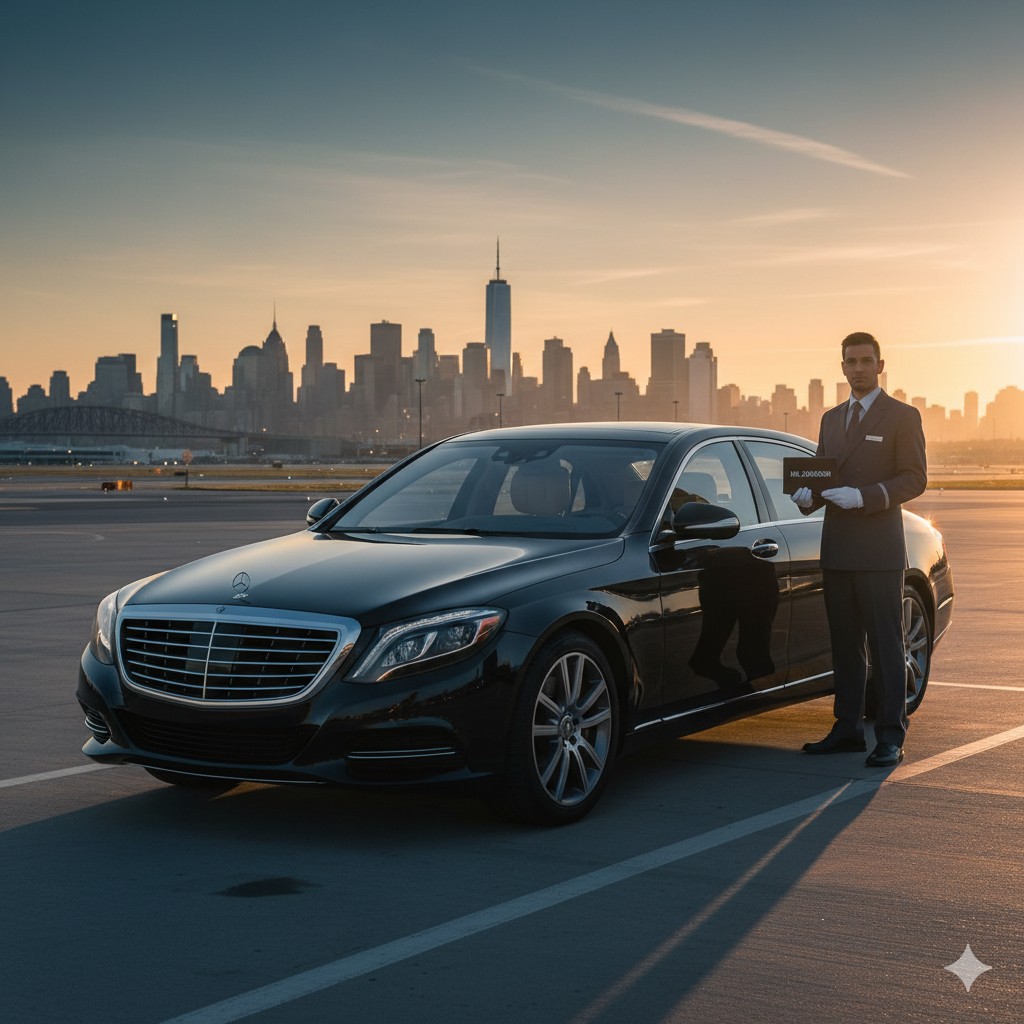 Luxury chauffeur airport transfer NYC