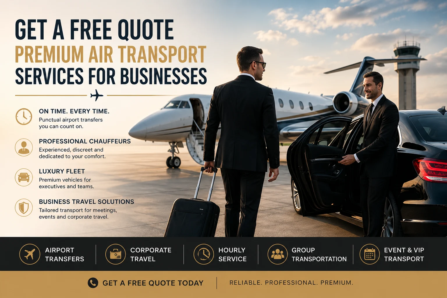 Premium Air Transport Services for Businesse