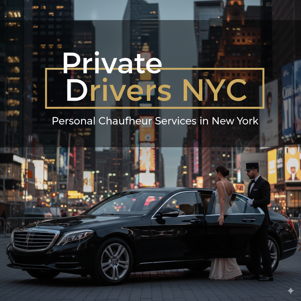 Private driver NYC luxury car service