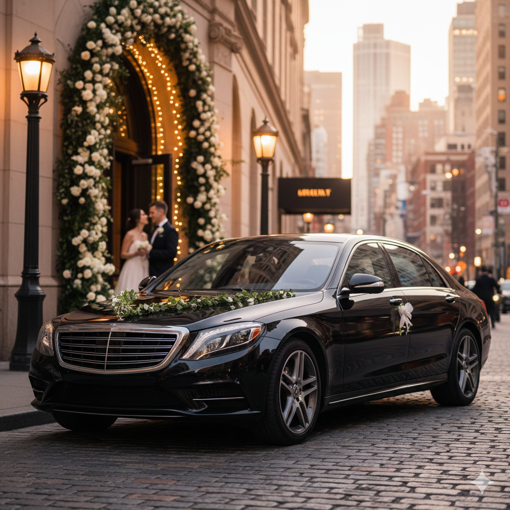 Wedding chauffeur NYC